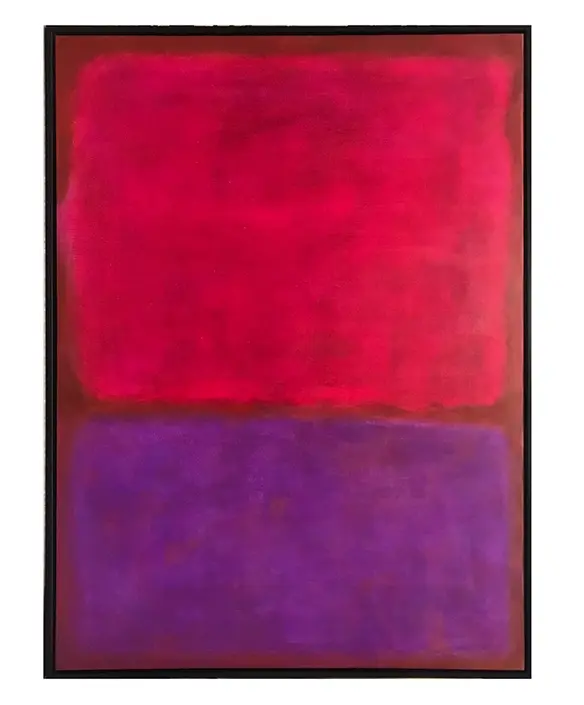 Soft Ruby Violet Painting