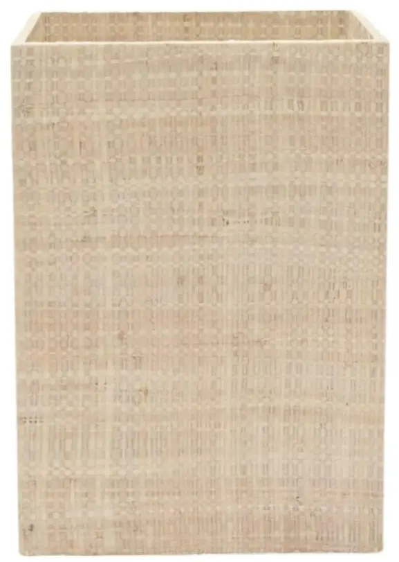 Pigeon and Poodle Ghent Square Wastebasket, Natural