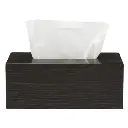 Pigeon and Poodle Westerly Rect. Tissue Box, Dark Oak