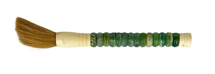 Soft Calligraphy Brush - Marbel Green 