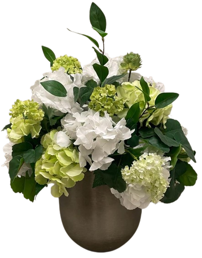 [TDH243] Soft White & Green Flowers