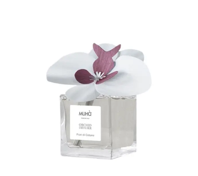 Muha Diffuser Bianca Fiori Di Cotone Orchidea100ml