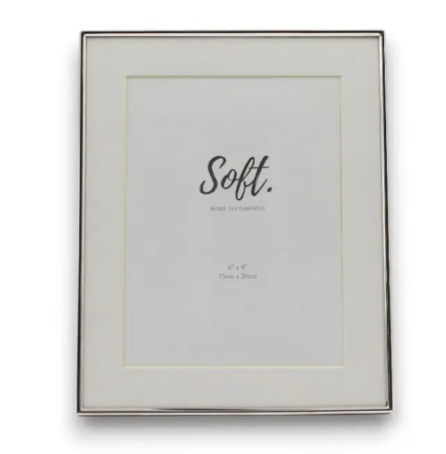 Soft Classic Silver Thin Frame L