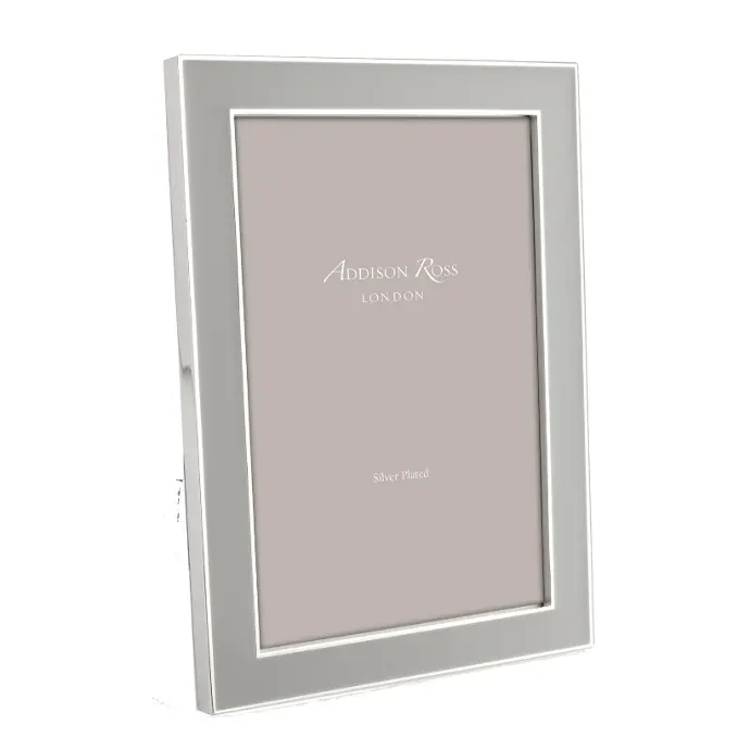 Addison Ross Chiffon Enamel & Silver Frame 5x7