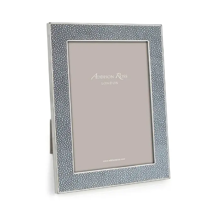 Addison Ross Grey Shagreen & Silver Frame  5x7