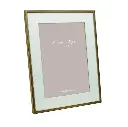 Addison Ross Matte Gold Photo Frame with Mount 5x7
