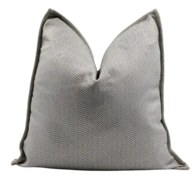 Soft Aqua Wave Cushion