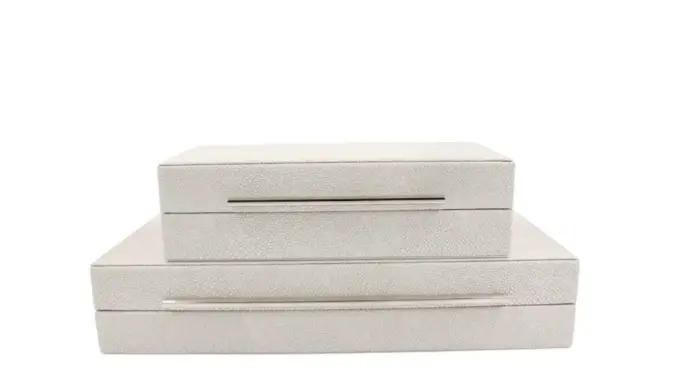 Soft White Box L Silver