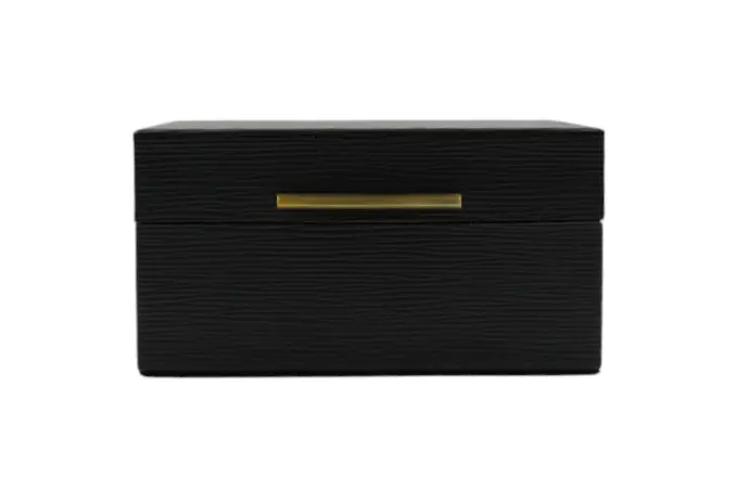 Soft Rectangular Box Black
