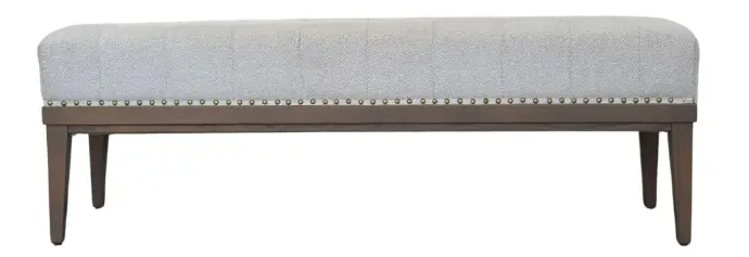 Elements Bench,Red Oak,Dark Coffee Color