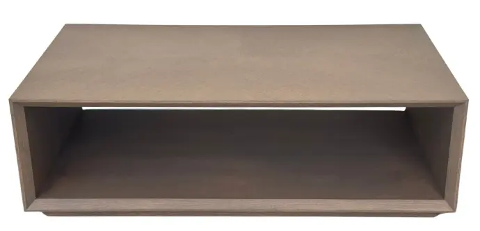 Elements Rectangle Coffee Table,Red Oak+Plywood  With Red Oak Veneer,Color Pending