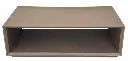 Elements Rectangle Coffee Table,Red Oak+Plywood  With Red Oak Veneer,Color Pending