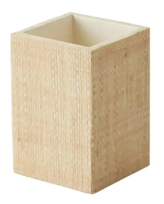 Pigeon and Poodle Ghent Brush Holder, Natural