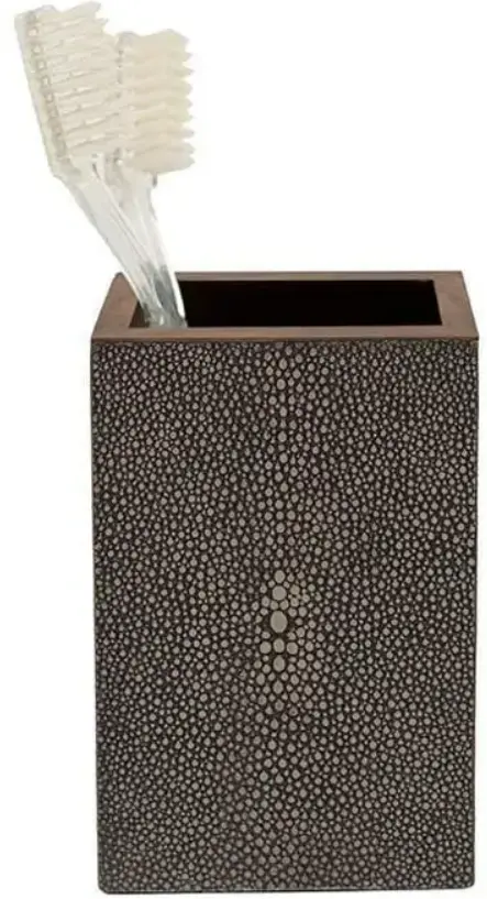 Pigeon and Poodle Manchester Brush Holder, Dark Mushroom