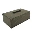 Laura Hammett Living Elemental Tissue Box, Rectangular - Bronze 