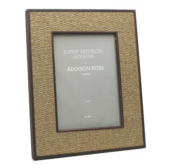 Addison Ross Wheat Rattan Frame 5x7