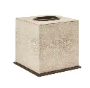 Addison Ross Ecru Faux Shagreen Tissue Box