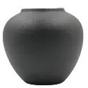 Soft Black Glade Vase M 