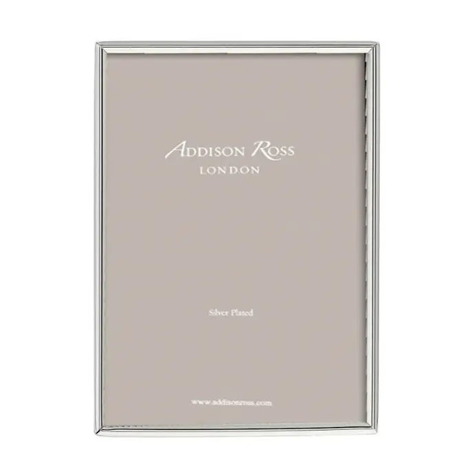 Addison Ross Fine Edged Silver Plated Photo Frame 8x10