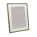 Addison Ross Matte Gold Photo Frame with Mount 8x10