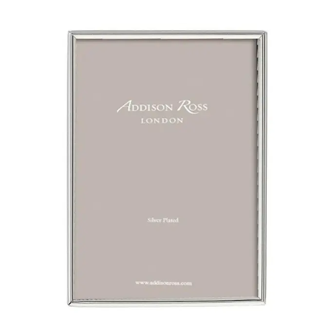 Addison Ross Fine Edged Silver Plated Photo Frame 5x7