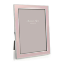 Addison Ross Light Pink Enamel & Silver Frame 4x6