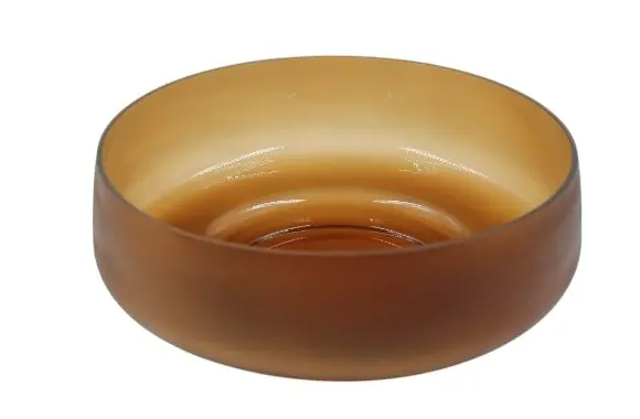 Soft Vintage Carnival Orange Bowl