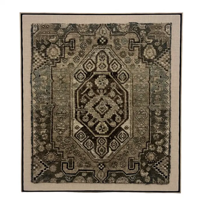 Loloi- Vintage Rug Fragment- Metallic 