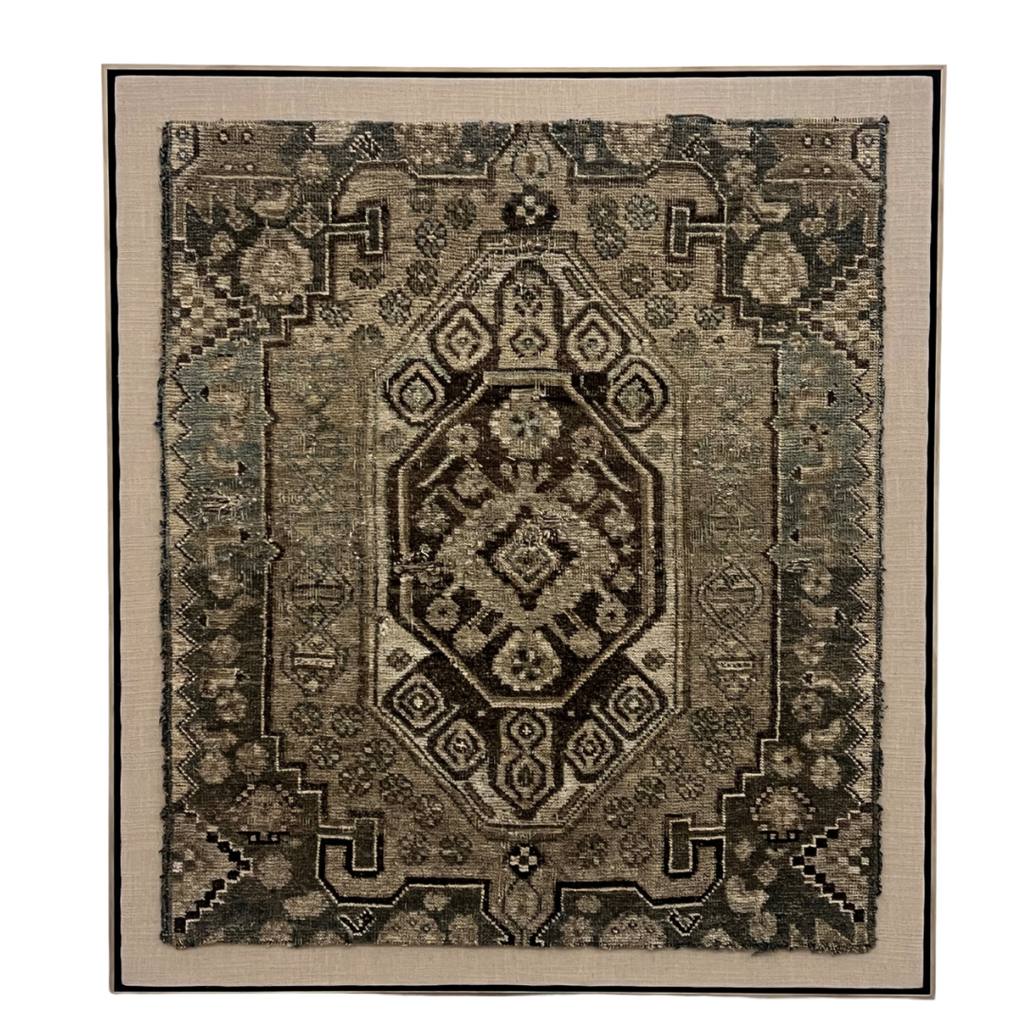 Loloi- Vintage Rug Fragment- Metallic 