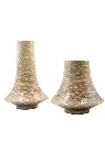 Soft Handpainted Wooden Decorative  Vase Large 
