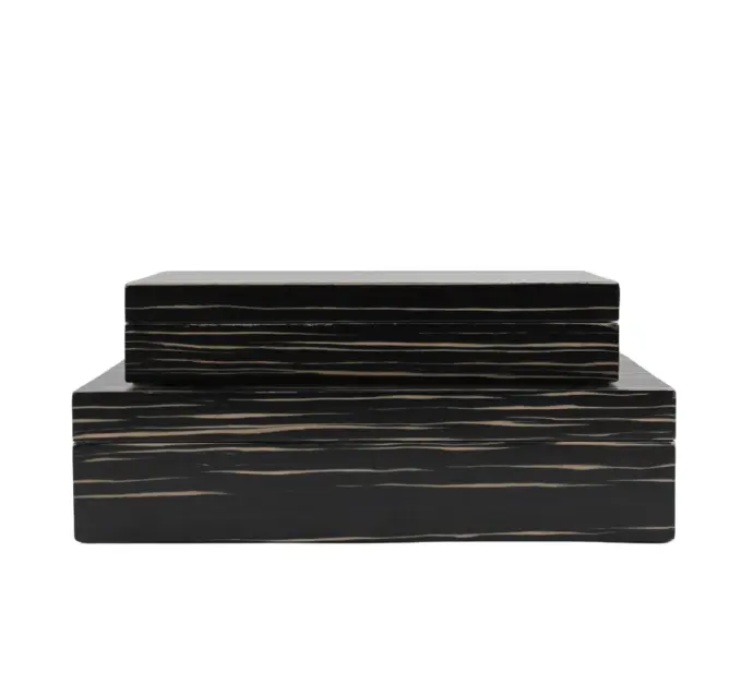 Soft Handcarved Wooden Box Medium