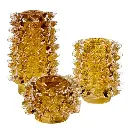 Soft Liquid Gold  Ice Thorn Candle Holder Small