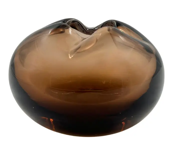 Soft Singing Sand Broken Gold Ashtray 