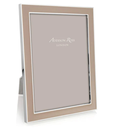 Addison Ross Cappuccino Enamel & Silver Frame 4x6 