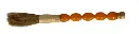 Soft Calligraphy Brush - Orange 