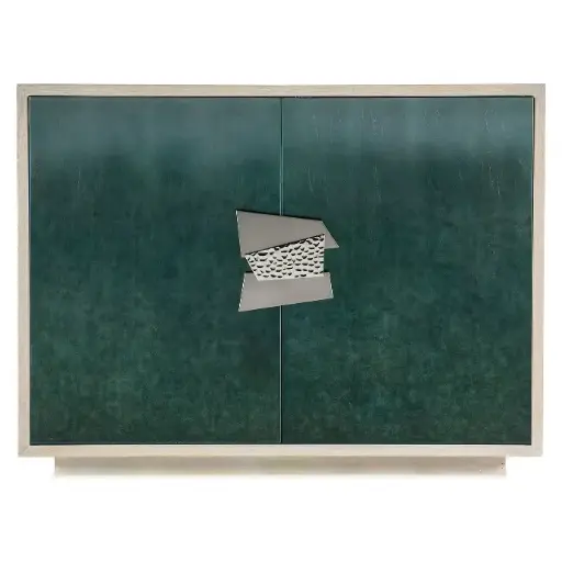 [TDH462] Hooker Melange Natalee Two Door Chest