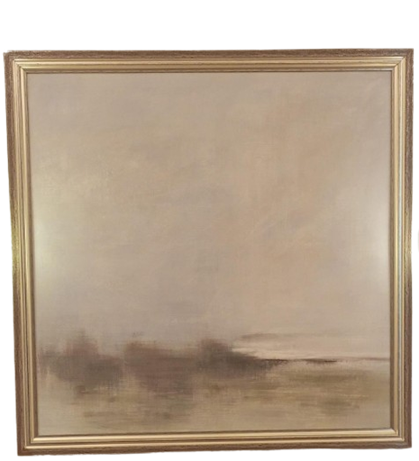 [TDH1080] Soft Golden Haze Painting
