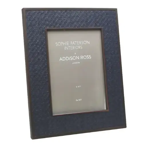 [TDH846] Addison Ross Midnight Rattan Frame 5x7