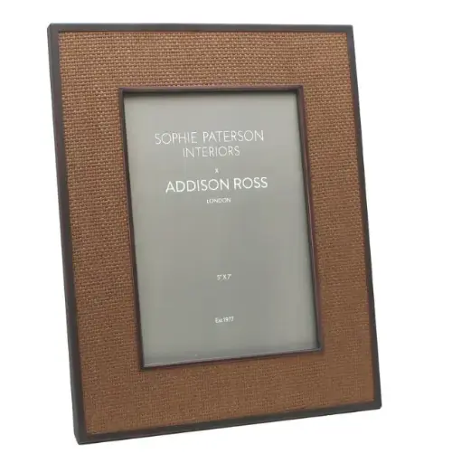 [TDH848] Addison Ross Almond Rattan Frame 5x7