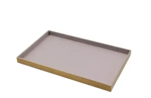[TDH1093] Soft Leather Tray lavender