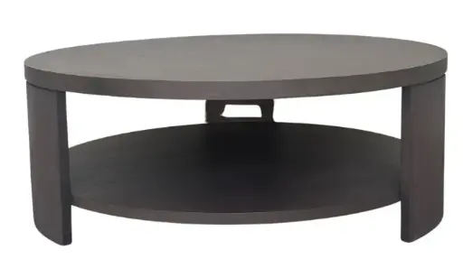 [TDH1114] Elements Round Coffee Table, Red Oak+Plywood  With Red Oak Veneer,Color Pending