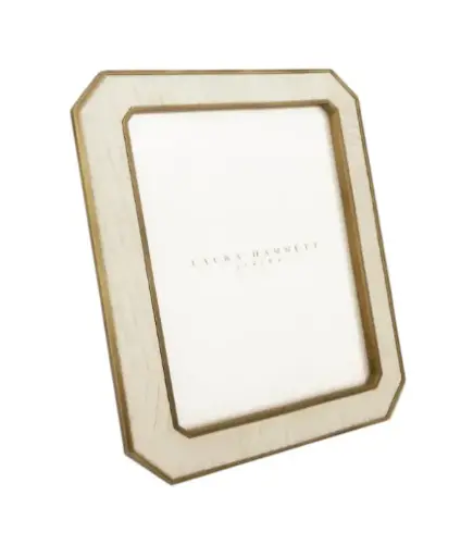 [TDH1165] Laura Hammett Living Elemental Photo Frame, Large - Ivory 