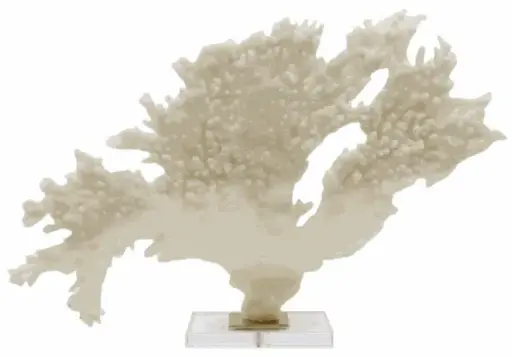 [TDH971] Soft Coral Polyresin With Acrylic Base