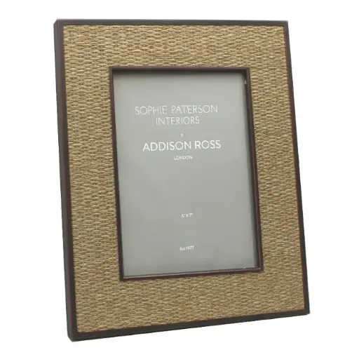 [TDH373] Addison Ross Wheat Rattan Frame 5x7
