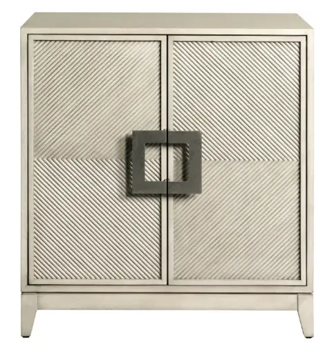 [TDH380] Hammary Beaded Door Chest