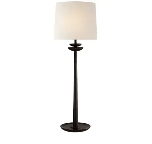 [TDH566] Visual Comfort Beaumont Medium Buffet Table Lamp in Aged Iron  