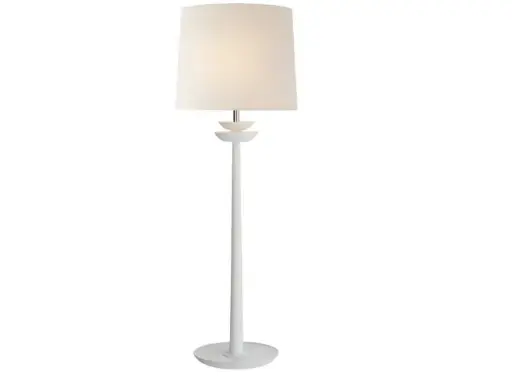 [TDH578] Visual Comfort Beaumont Medium Buffet Table Lamp in White  