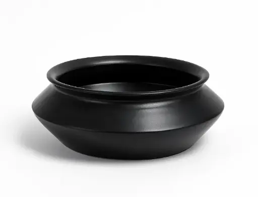 [TDH1059] Soft Black Vase L