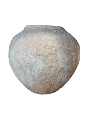 [TDH1046] Soft Beige Vase S 