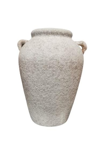 [TDH1050] Soft Cream Vase M 